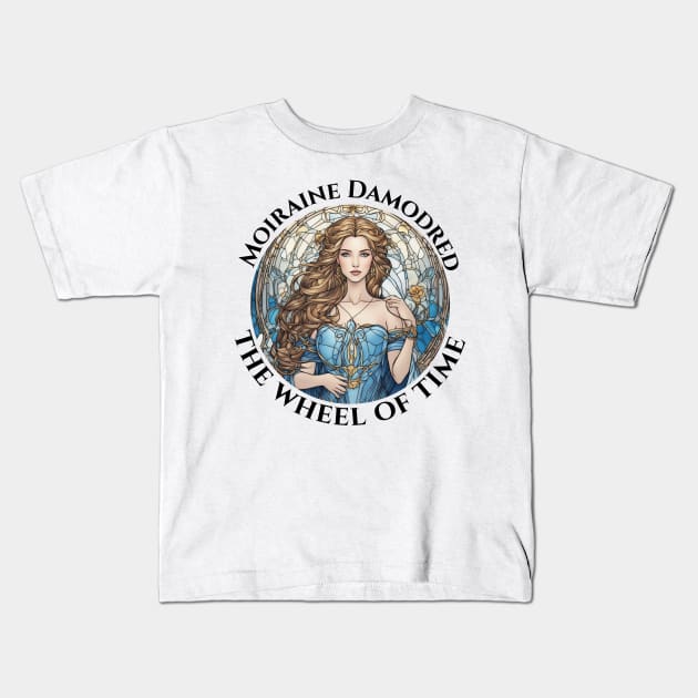 Moiraine Damodred Kids T-Shirt by whatyouareisbeautiful